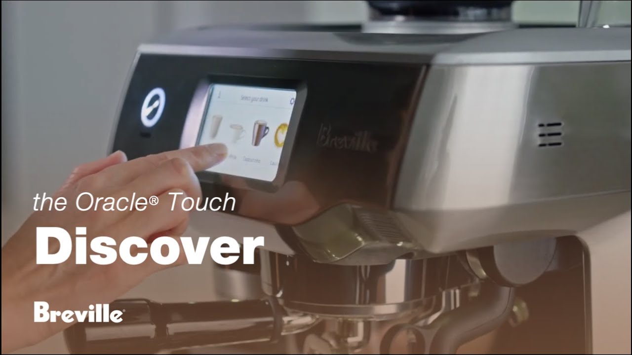 The Oracle® Touch | Swipe, select and enjoy your coffee favorites | Breville USA