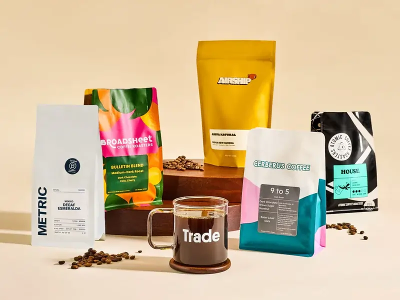 Unboxing First 3 Boxes Trade Coffee