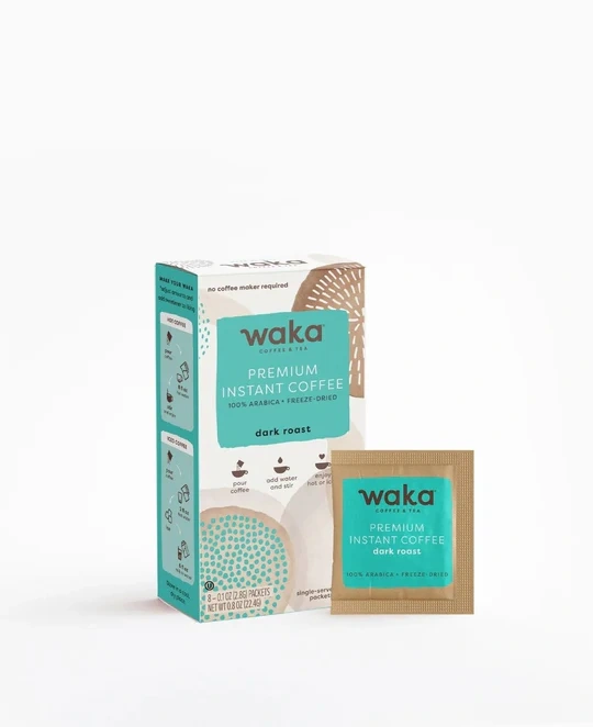 Waka Coffe Instant Coffee Dark Roast