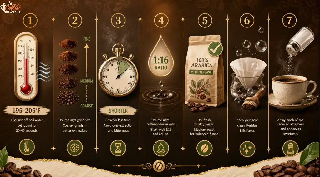 Coffee Brewing Cheat Sheet