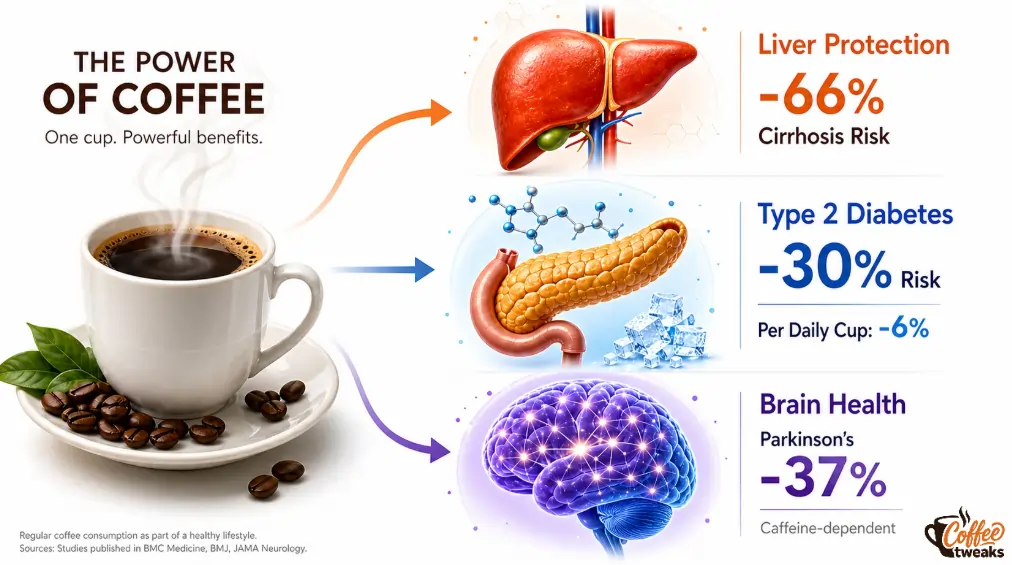 Coffee’s Strongest Health Benefits