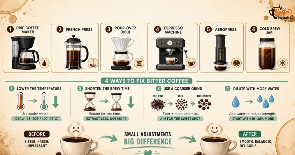 Fix Bitter Coffee with Better Brewing