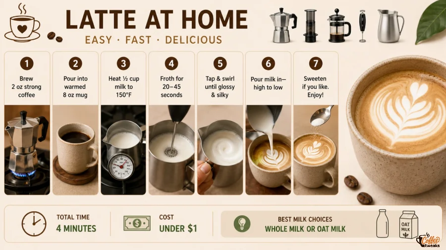 Homemade Latte Guide
