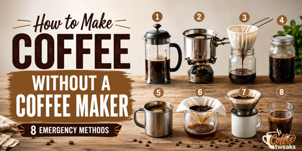 How to Make Coffee Without a Coffee Maker