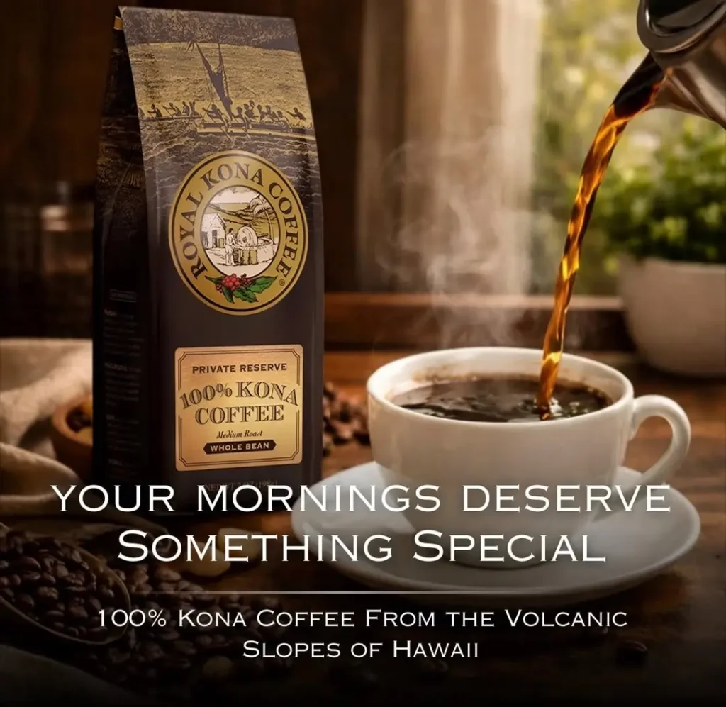 Kona Hawaiian coffee