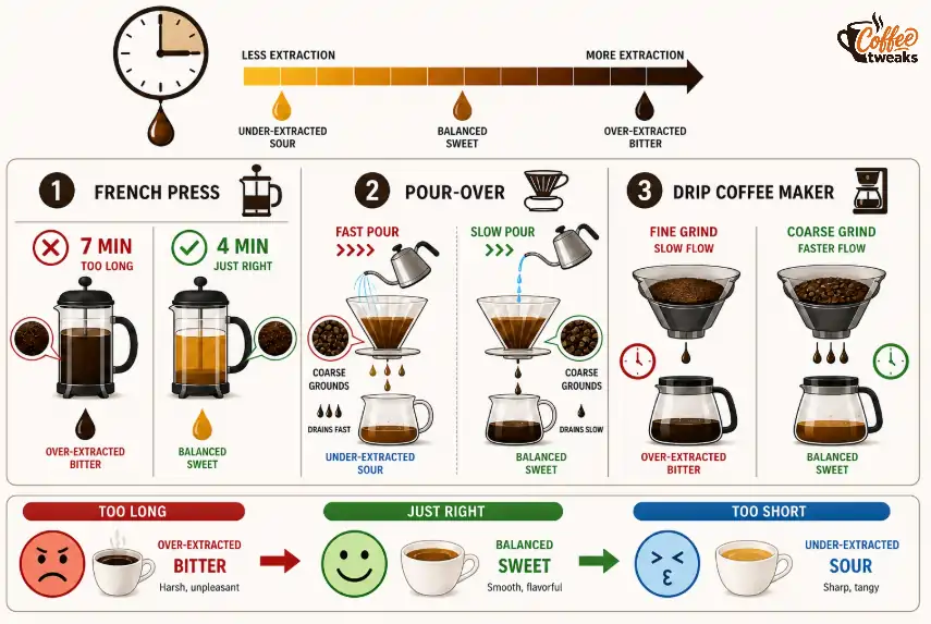 Shorten Coffee Brew Time