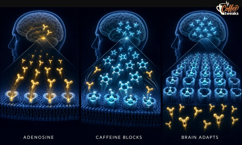 Caffeine Changes the Way Your Brain Works