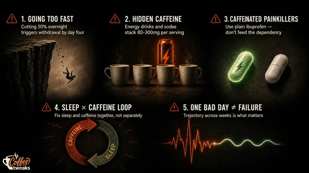 Common Caffeine Reduction Mistakes