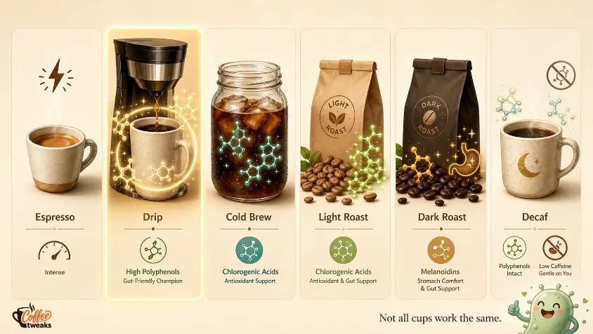 Different Coffee Types Uniquely Impact Your Health