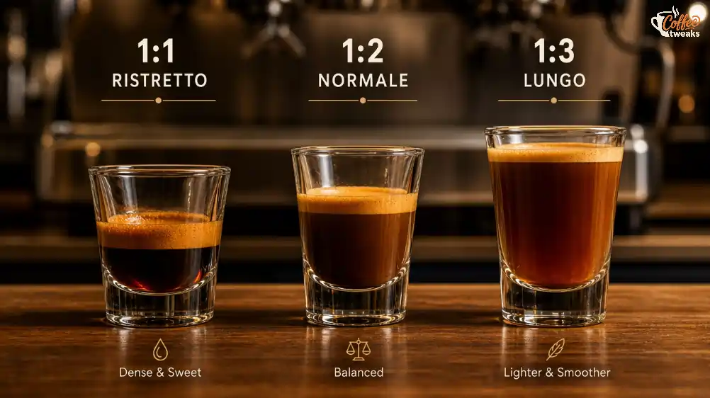 Espresso Brew Ratios Explained