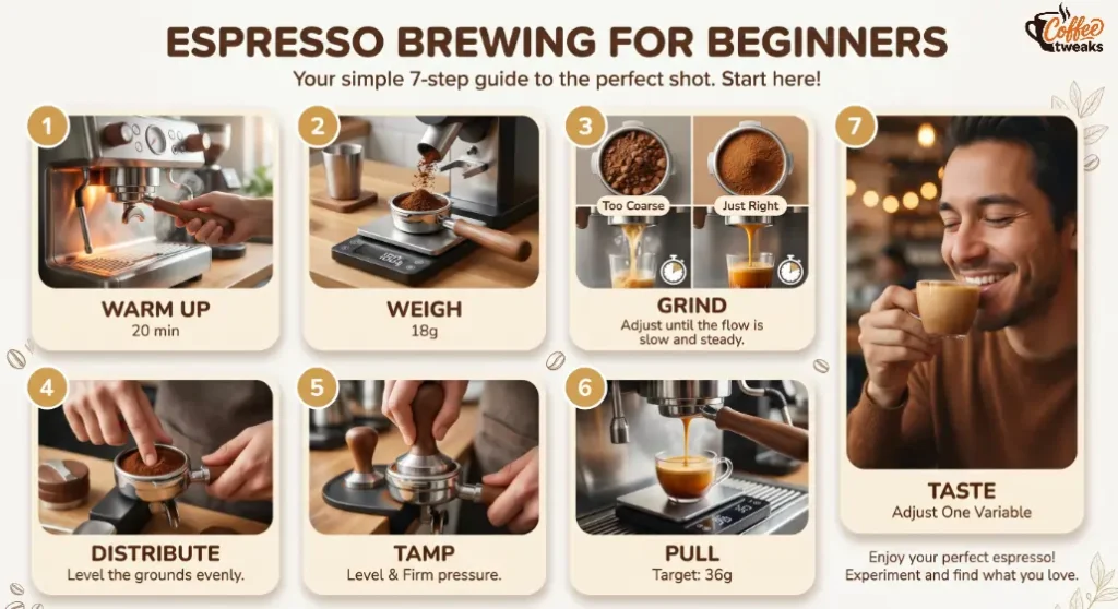 Espresso Shot Pulling Guide for Beginners