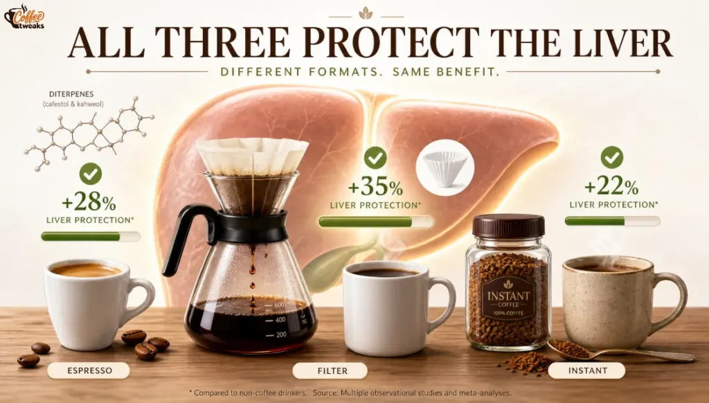 Espresso vs Filter vs Instant
