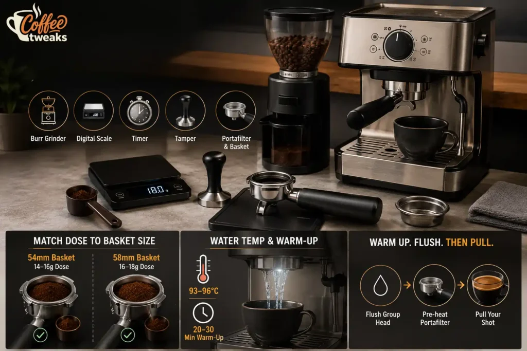 Essential Tools for Pulling the Perfect Espresso Shot