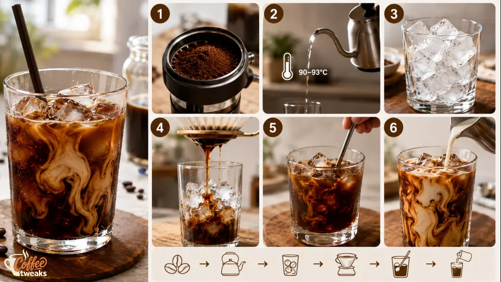 Quick Iced Coffee Recipe