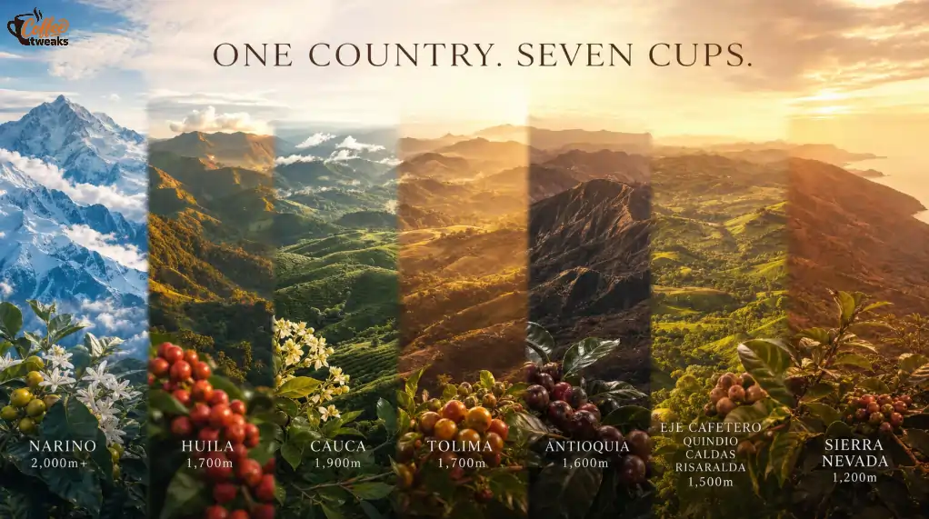 Ranking Coffee Regions by Flavor