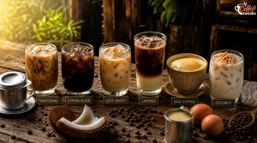 Vietnamese Iced Coffee Variations