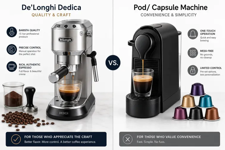 Dedica vs. Pod Machines