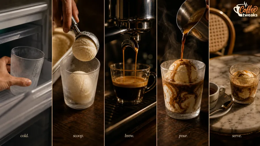 Easy Affogato Method