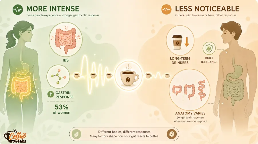Some People Feel Coffee’s Gastrocolic Reflex