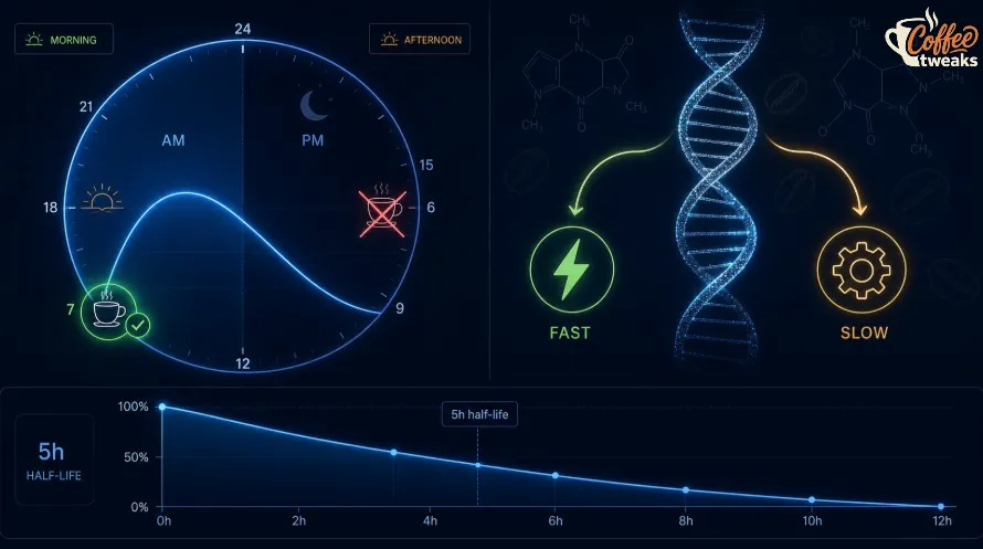 Personalized coffee tips for biohackers